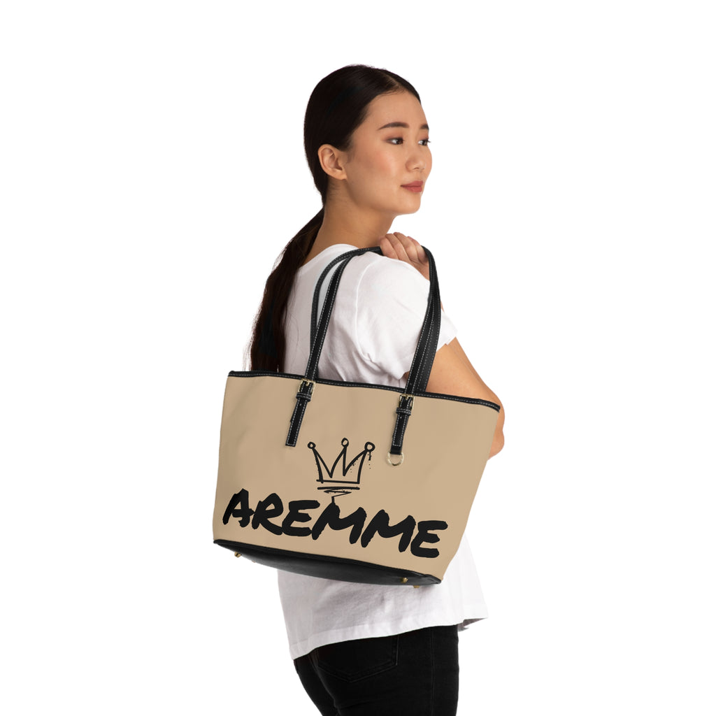 AREMME PU Leather Shoulder Bag