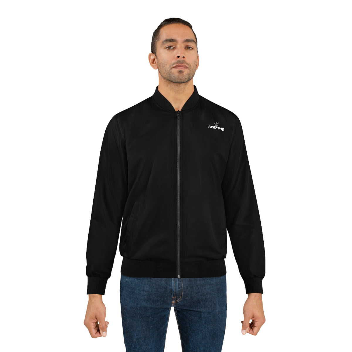 "Never Grow Up" Bomber Jacket