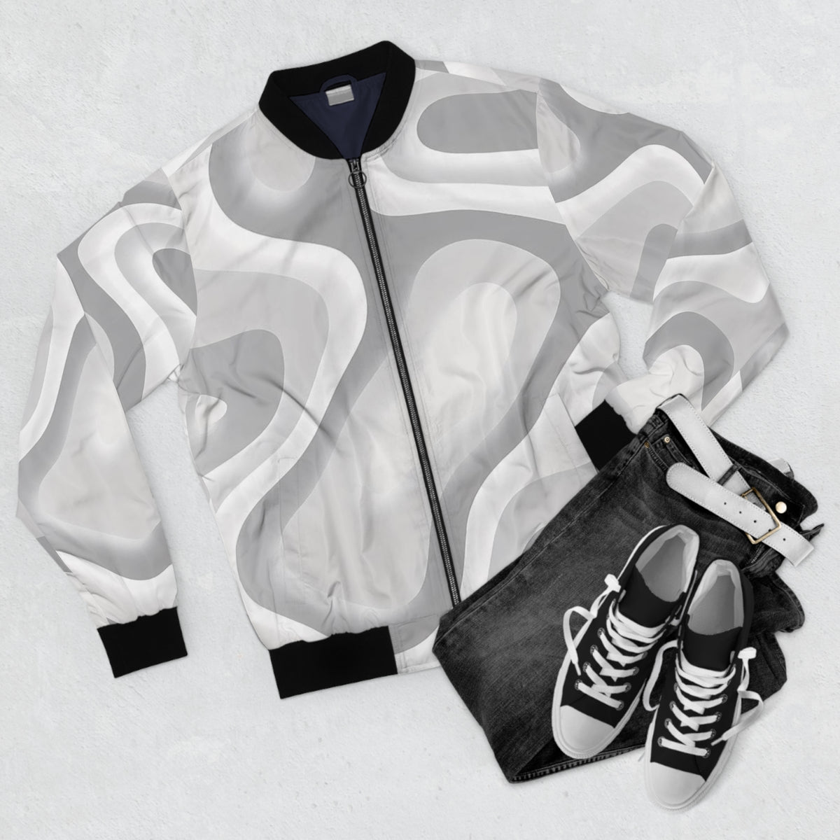 "CLOUD-NINE" Bomber Jacket