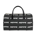 AREMME Patterned Leather Travel Bag
