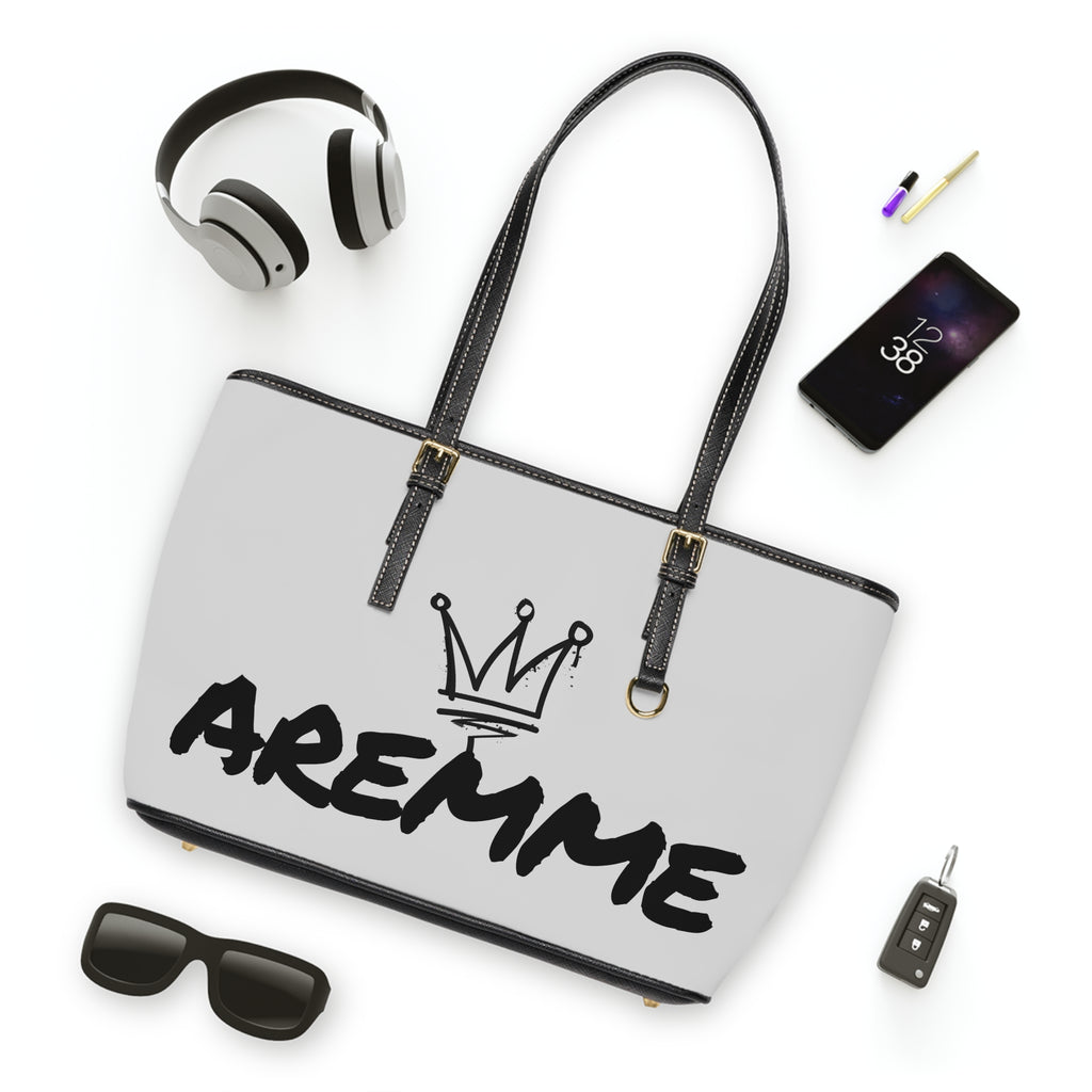 AREMME PU Leather Shoulder Bag