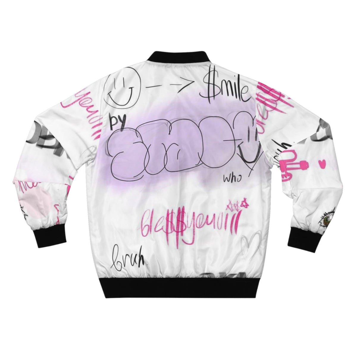 "Pastell/White" Bomber Jacket