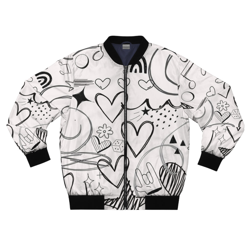"Sketch" Bomber Jacket